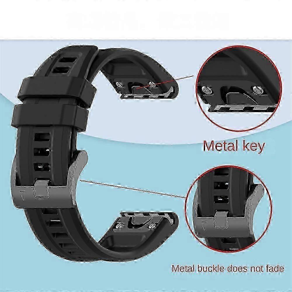 QuickFit 22 26mm Strap for Garmin Epix Gen 2 Fenix 7 7X 6X Pro 5 Plus Watch Band