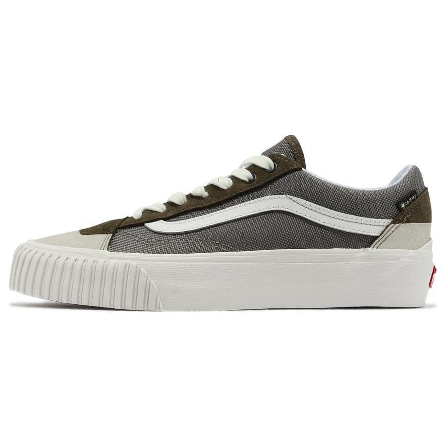 Vans Old Skool Gore-Tex Suede and Canvas Trainers Olive Unisex VN0A4V9WOLV EU 40