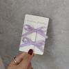 2 Stück Mädchen Mini-Greifklammern Damen Kopfschmuck Haaraccessoires Süße Schleifen-Haarklammern Ballett-Band-Schleifen-Haarnadel Pony-Clip