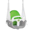 Ricokids 3-In-1 Elephant Bucket Swing, Gray And Green