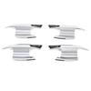 Compatible with 21 Golf 8: Rearview Mirror, Fog Lights, Door Bowl Handle, Fuel Tank Cap, Rear Wiper, and More Exterior Decorations