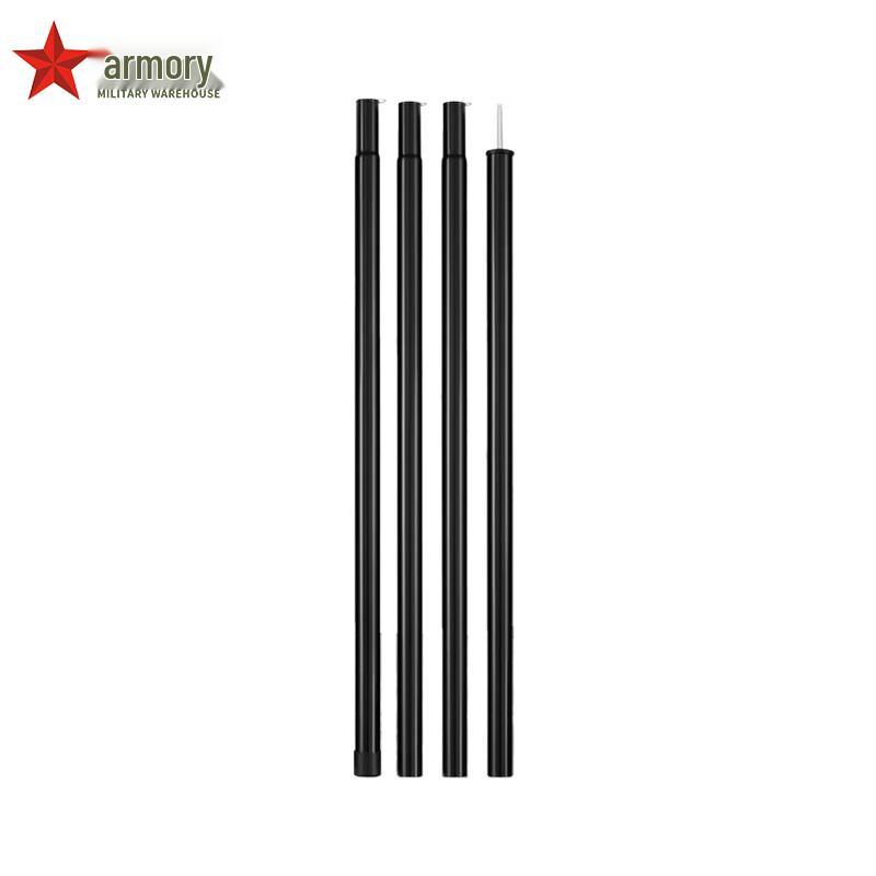 Outdoor Camping Tarp with Iron Poles