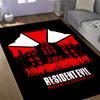 Resident Evil: Regenschirm Horror Teppich Design für Studentenwohnheim Küche Spielzimmer Balkon Rutschfester Teppich Büros Dekorieren Geschenk für Festivals