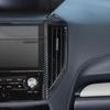 ABS Carbon fiber Center Console Air Vent Cover Trim for Subaru Forester -24