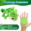 Pluszowe Lalki Pascal Rapunzel Kameleon 15cm Pascal Pluszaki Pluszowa Lalka Pascal Rapunzel Pluszowe Zabawki na Ramię Prezenty dla Dzieci