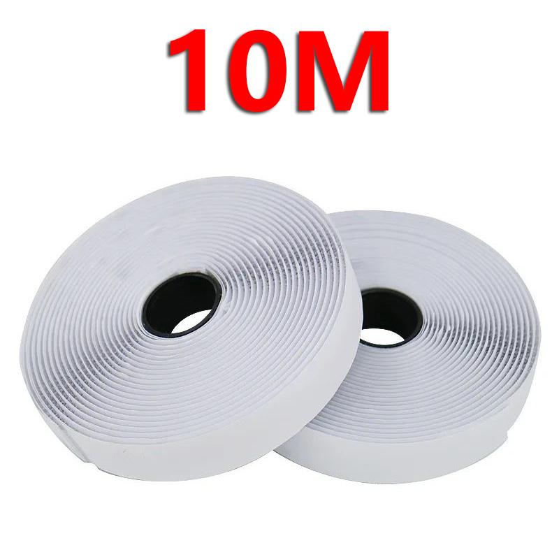 

5M*20/25/30/50мм ширина Волшебные нейлоновые диски-липучки лента велкро самоклеящаяся застежка-липучка DIY швейные принадлежности с клеем 30mm Wide