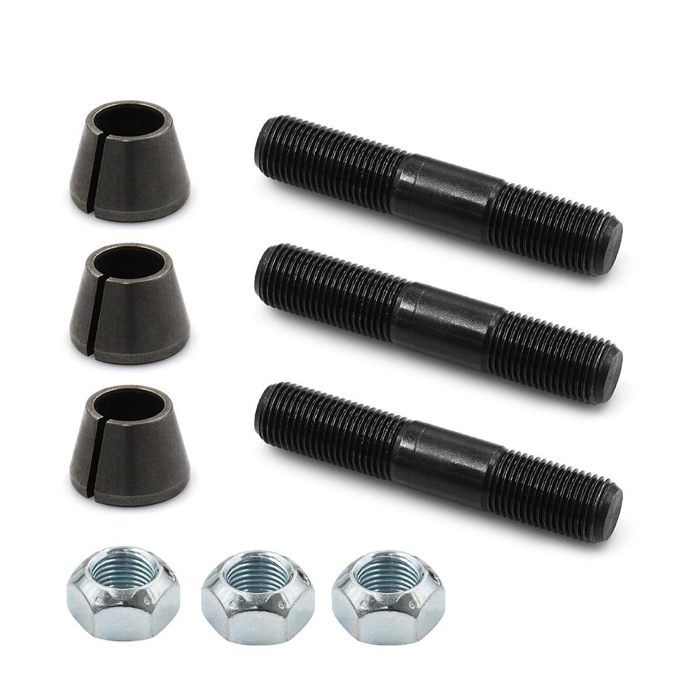 Stud and Conical Washer Steering Arm Install Kit Fit for Dana 44