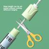 280CM Kids Skipping Rope Segmented Soft Bead Adjustable Signable Non-slip Handle Tangle-Free Physical Testing Training Students Jump Rope