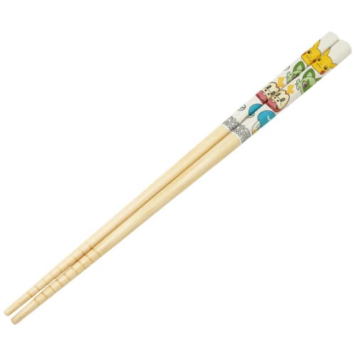 Skater Bamboo Safety Chopsticks 21cm Pokemon Face Pokemon Chopsticks ANT4-A