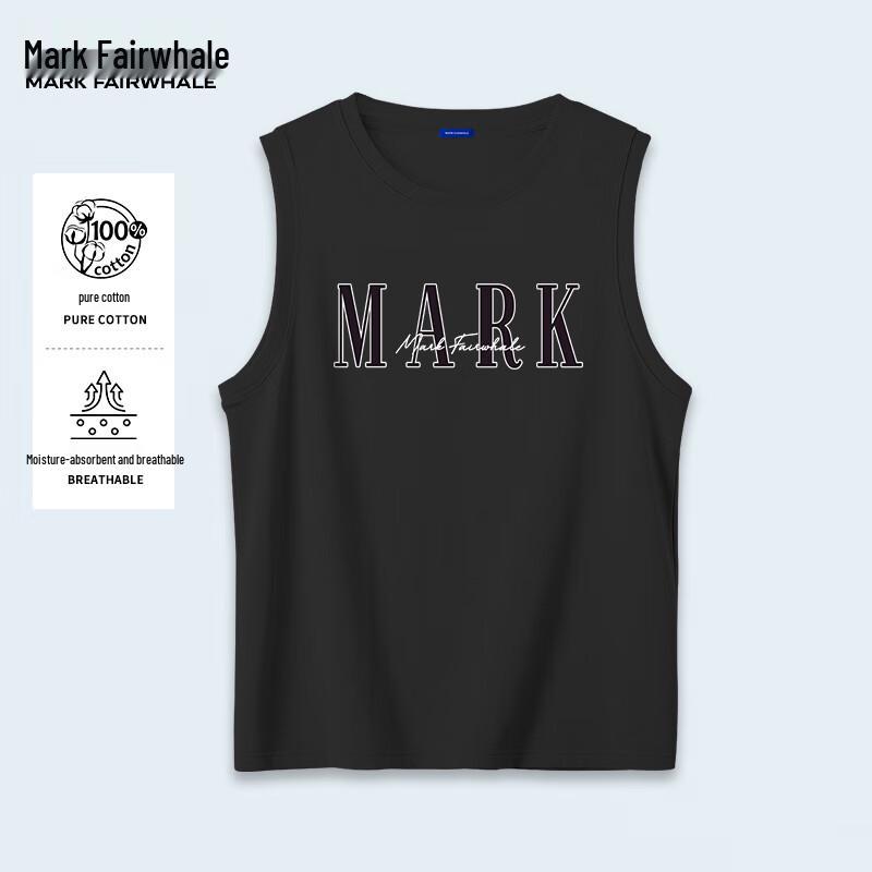Mark Fairwhale Men's Pure Cotton Casual Tank Top