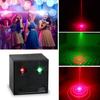 Mini DJ-Licht Umgebungslicht Wiederaufladbar Sprachsteuerung Stimmungslicht mit 32 Lichteffekten Partylicht für Camping Wohnmobilfahrten Musiksynchronisation Lustiges Geschenk