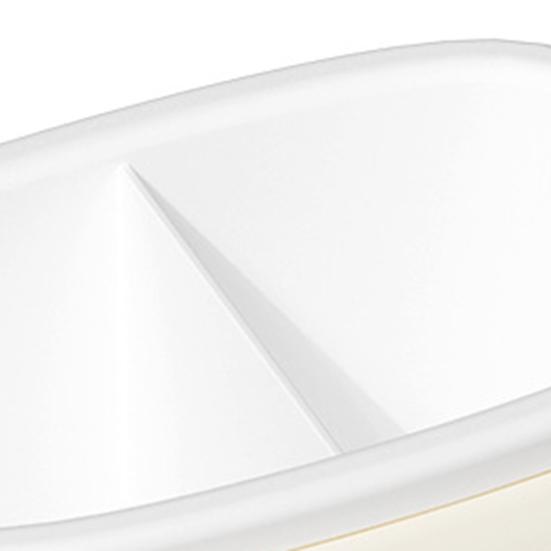 Dávkovač párátek Držák na tužky Kreslený design Multifunkční 2 přihrádky Krytý držák na párátka Stolní úložný box