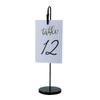 Elegant Metal Place Card Holder Black Clamps Place Card Stands Memo Stand  Home Office Decor
