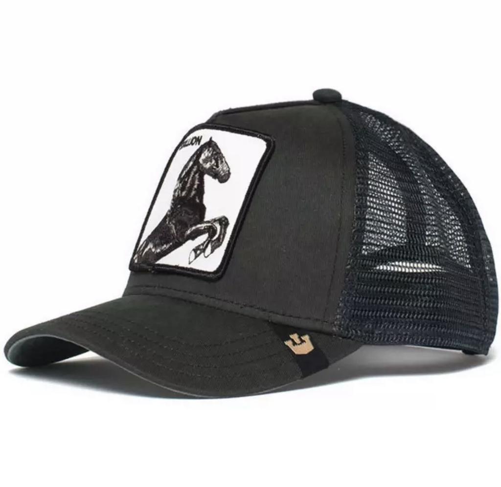 Four Season  Animal Baseball Cap Sunscreen Mesh Embroidery Panther Rooster Lion Cap Fashion Baseball Cap Women Men
