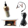 12 Submersible Light Uerwter Bit Lmp Night for Fish ttrcting with 8M Bttery Clip