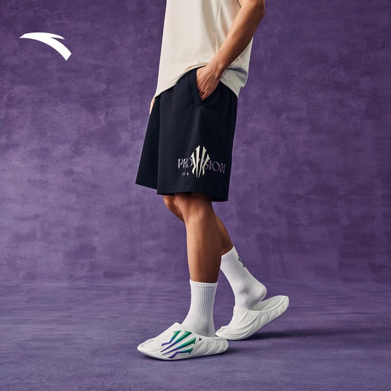 ANTA Kyrie Irving Series American Retro Knit Sports Shorts