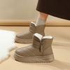 TUINANLE High Quality Women's Boots, Plush Snow Boots, Warm High Top Flat Bottom Ladies Winter Shoes