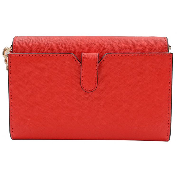 Michael Kors Mk Jet Set Letter Logo Solid Color Flap Chain Envelope Crossbody Bag Women Bags Red 35S0GTVC2L-MANDARIN