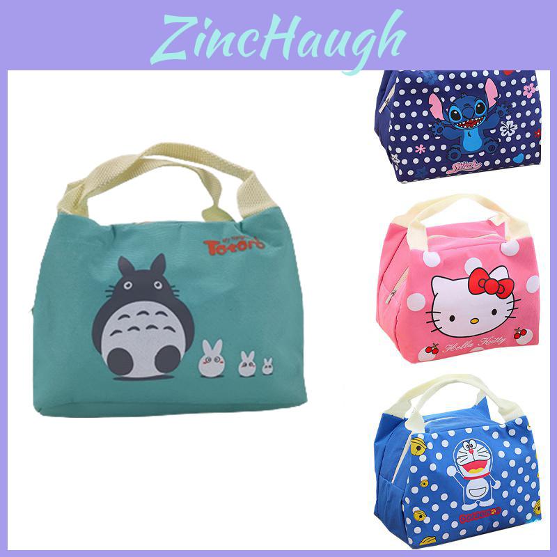 Doraemon Totoro Stitch Waterproof Cute Lunch Bag With Large Capacity