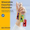 Mini Digital Camera 0.96 Inch Keychain Camera Retro Support Memory Card 1080P Very Small Camcorder Video Recorder with Flash