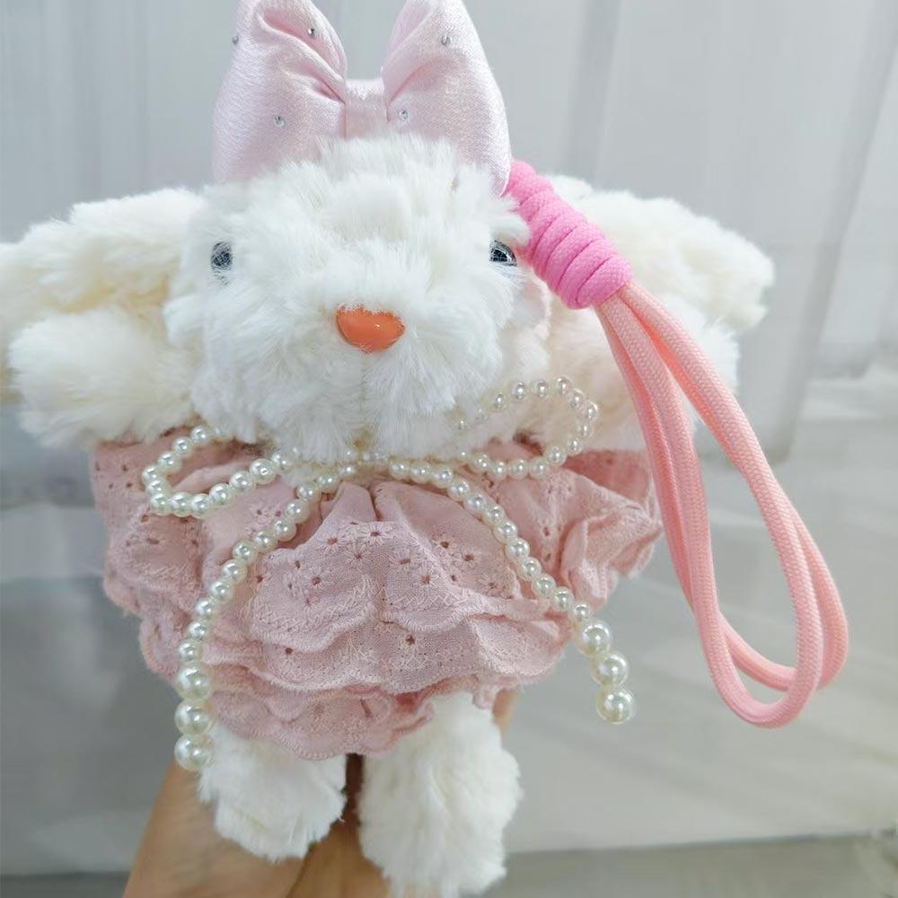 Cartoon Plüschpuppe Spielzeug Plüsch Hängedekoration Kreativer Hasenpuppenanhänger Geschenke