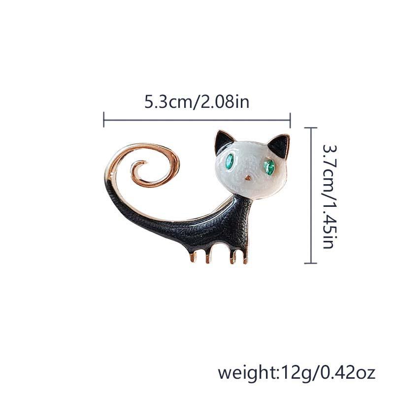 Broszka z diamentami w stylu retro na Halloween, broszka ze stopu metali, kreatywna, modna, ze stopu metali, dodatki odzieżowe w Europie i Ameryce.