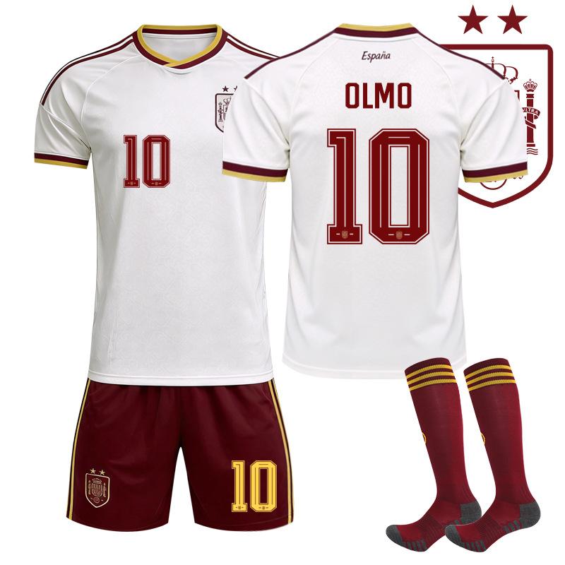 2026 Nr.. 10 Olmo Weltmeisterschaft 'Doppelstern' Spanien Auswärtskit