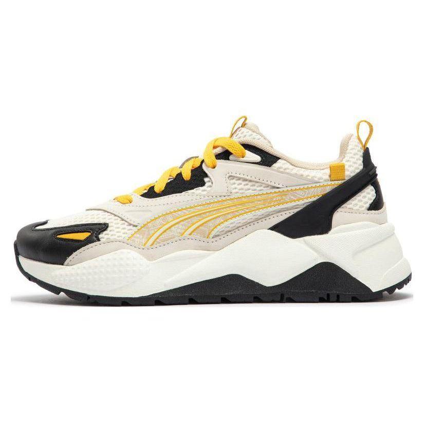 Puma Rs-X Efekt Bz Yinshua Durable Breathable Support Cushioning Low-Top Lifestyle Casual Shoes Unisex Sneaker Black White Yellow 395233-01