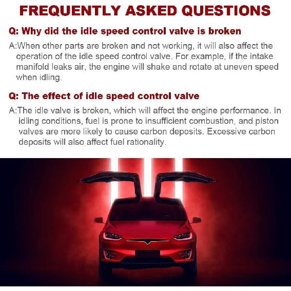 CCIYU Idle Speed Control Valve Fit 2003 2004 2005 2006 for Kia Sorento for GT7610-274/1 3510339800 AC606 AC623 2H1529 231238 25052 AC4418 Fuel