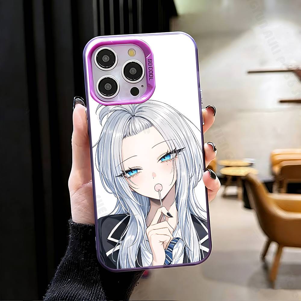 

Comis H-Haimiya M-Mio Phone Case For IPhone 17 16e 16 15 14 13 12 11 Pro Max X XS MAX Back Cover iPhone15plus