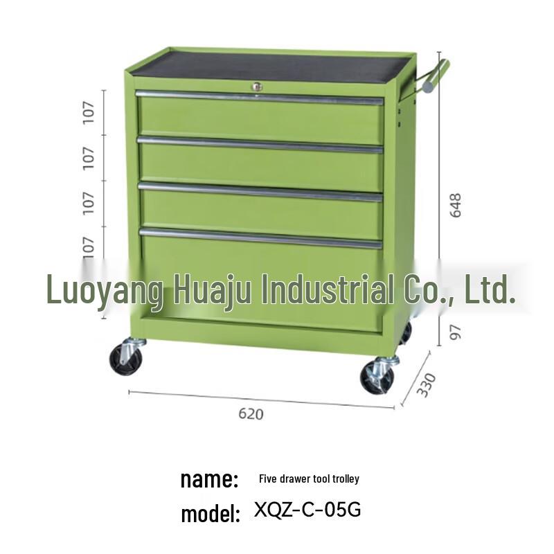 Mobile 5-Drawer Tool Cabinet
