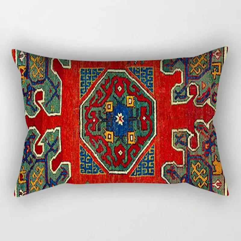 Vintage Ethnic Pattern Pillowcase Decor Sofa Bed Home  Rectangular  Mandala Cushion Cover
