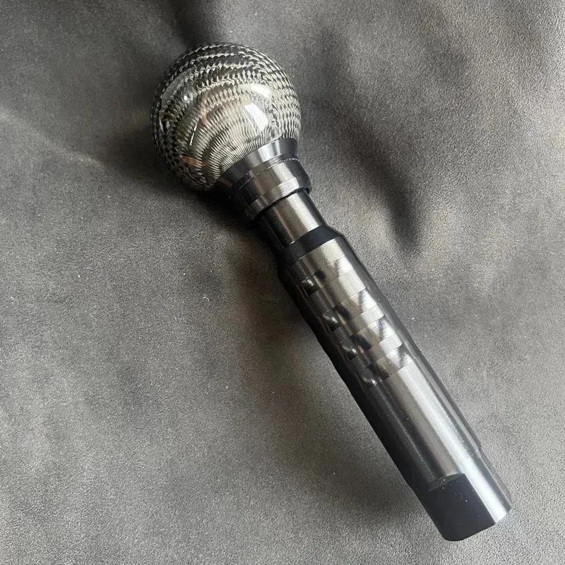 

New Real Carbon Fiber Automatic Gear Shift Knob For Honda City Fit GK5 2014 2015 2016 2017 2018 City 15-19