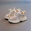 Summer 2025 New Baby Children's Dad Shoes Girls Breathable Net Shoes Summer Sports Shoes Foreign Versatile Children