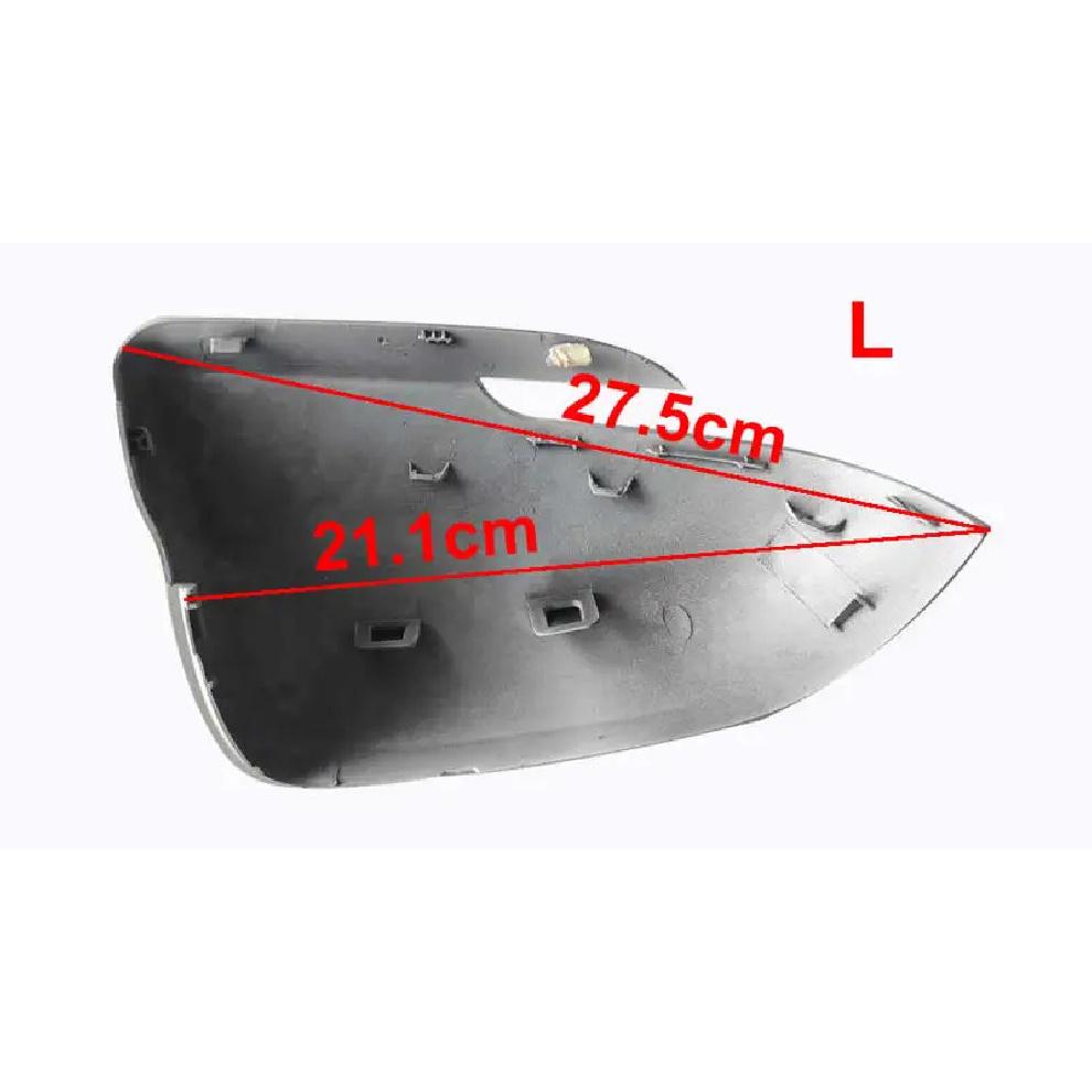 For Kia KX3 Seltos     2024 Car Outside Reverse Mirror Cover Cap Wing Door Side Mirrors Housing Shell