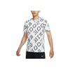 Nike Hoops Sports Casual Logo Print Basketball Short-Sleeve T-Shirt Men Tops White DJ1561-100
