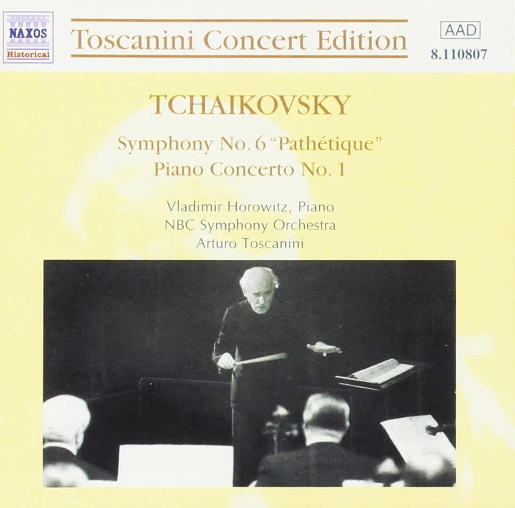 CD TOSCANINI; NBC SO - Tchaikovsky: Piano Concerto 1 810807 Naxos Historica 1998 Non Japan Classical Used
