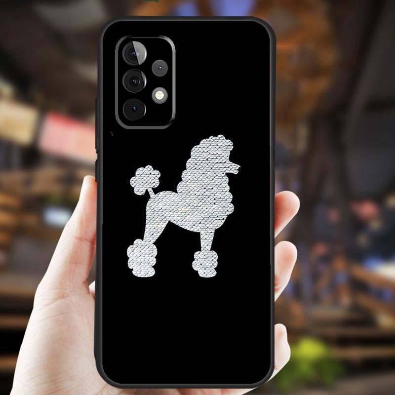 Poodle Dog For Samsung Galaxy A53 A33 A13 A52 A32 A12 A50 A31 A51 A71 A52S A54 A34 A24 A14 Phone Case