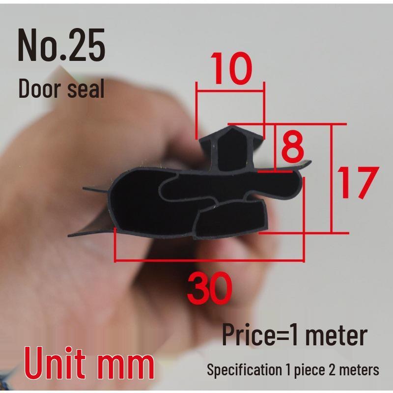 Magnetic Door Seal Strip for Refrigerator, Wine Cabinet, and Sterilization Cabinet