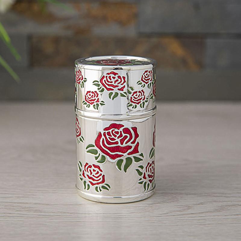 

Retro Zinc Alloy Toothpick Holder Creative Rose Flower Toothpicks Case Storage Organizer Container Decoration for Kitchen