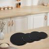 Lot de 4 pièces pour cuisinière à gaz Ensemble d'accessoires pour brûleurs de hotte de cuisinière à gaz Couronne de brûleurs pour table de cuisson Convient pour la réparation de tables de cuisson