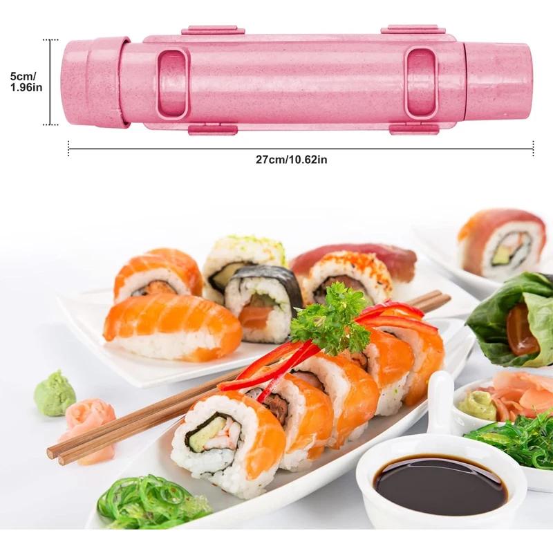 DIY Sushi Device Quick Sushi Maker Roller Rice Mold Warzywa Mięso Rolling Gadżety Making Machine Kitchen Ware
