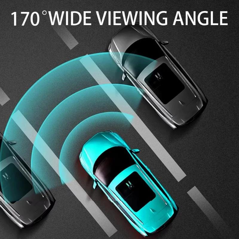 Honsoee U680 Dash Cam - 4K 2160P Front & 1080P Rear Dual Camera with WiFi App Control & 24H Parking Monitor