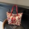 Tote Bag Women's New Large-capacity Portable Shoulder Bag Festive Red Wedding Bag