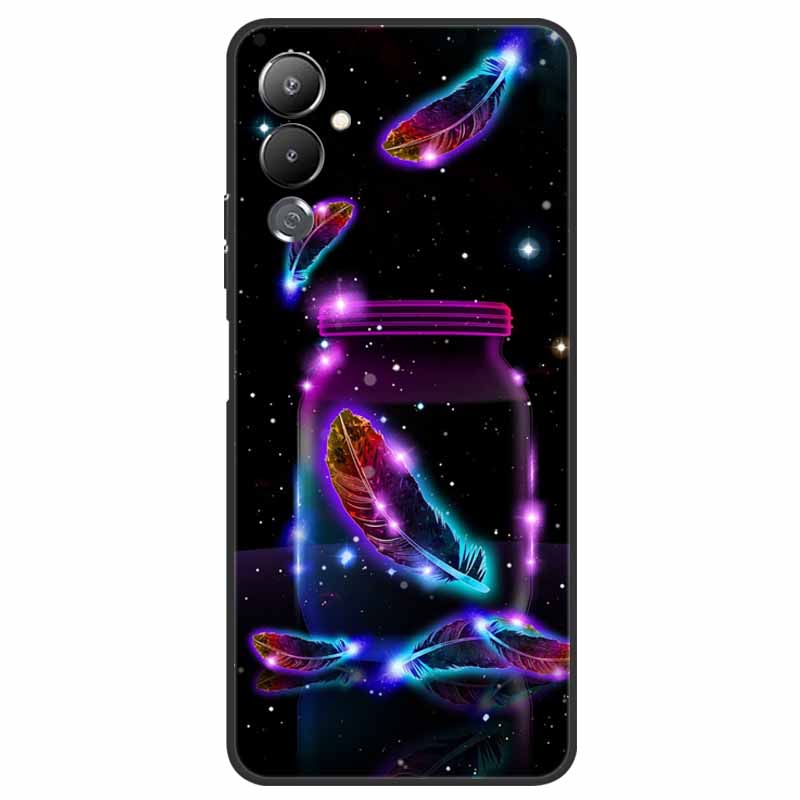 For Tecno Pova 4 Case LG7n Lovely Fashion TPU Silicone Cover for Tecno Pova 4 Phone Cases Pova4 Shockproof Soft Shell Funda Cute