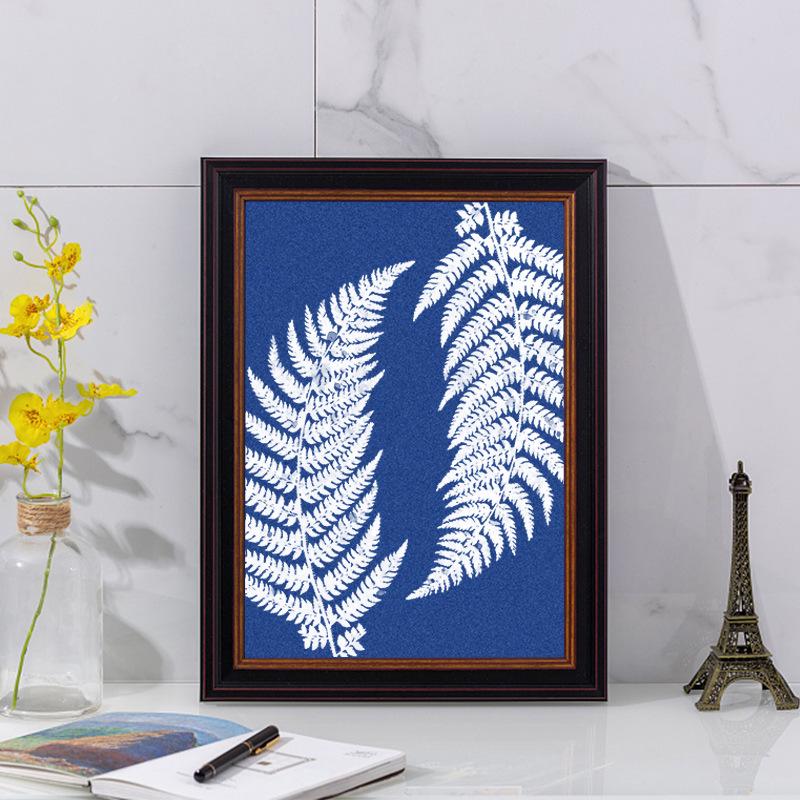 40/50/60pcs Blue Sun Printing Paper - A5/A6 Cyanotype Sensitive Art Sheets