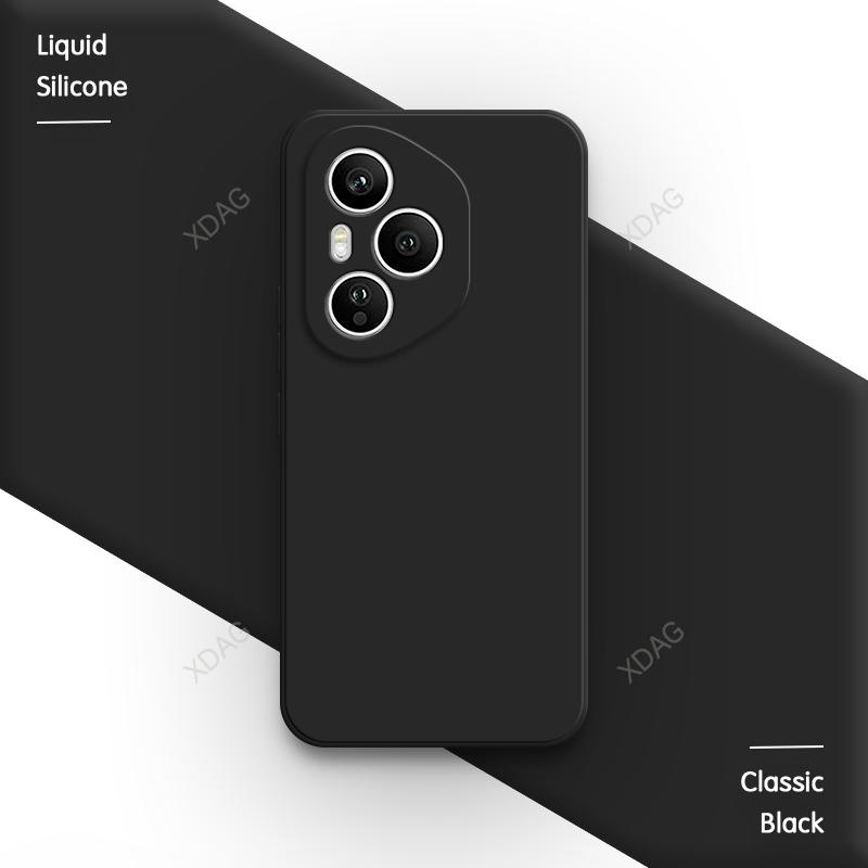 Original Soft Phone Case for Honor 400 Pro Lite 400Pro 400Lite 5G China Global Funda Candy Dual Layer Liquid Silicone Back Cover