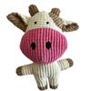 Lovely Sound-Making Dog Playthings, Corduroy Animal Chews for Puppies, Durable Interactive Dental Toys, Pet Essentials