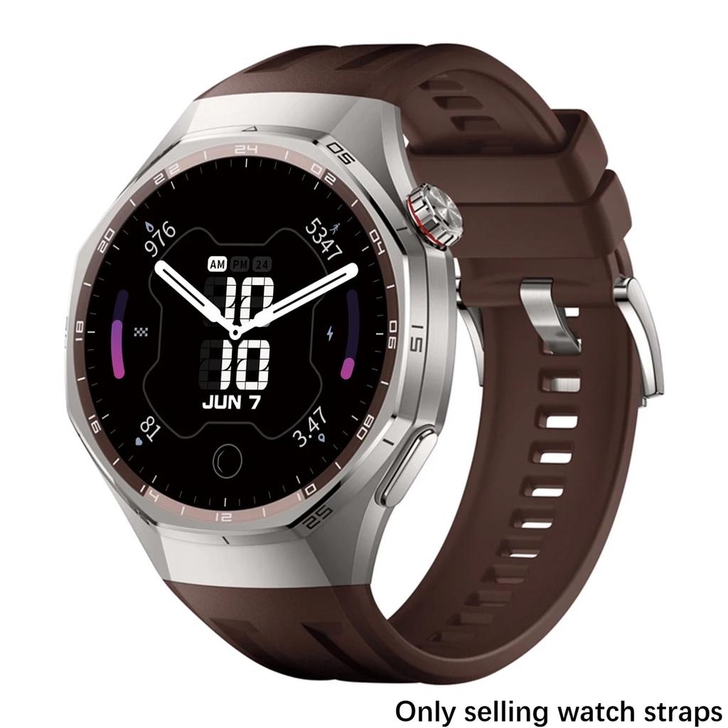 No Gaps Silicone Strap for Huawei Watch GT6 Pro 46mm Offical Soft  Adjustable Sport Straps for GT6Pro 46mm Quick Release Band