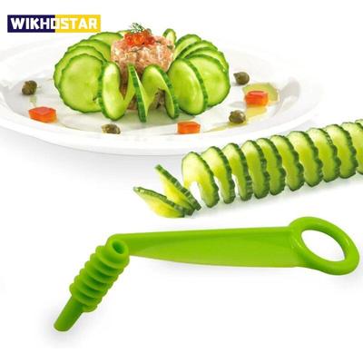 1 stücke Spirale Slicer Klinge Hand Hobel Cutter Gurke Karotte Kartoffel Gemüse Messer Küche Zubehör Werkzeuge